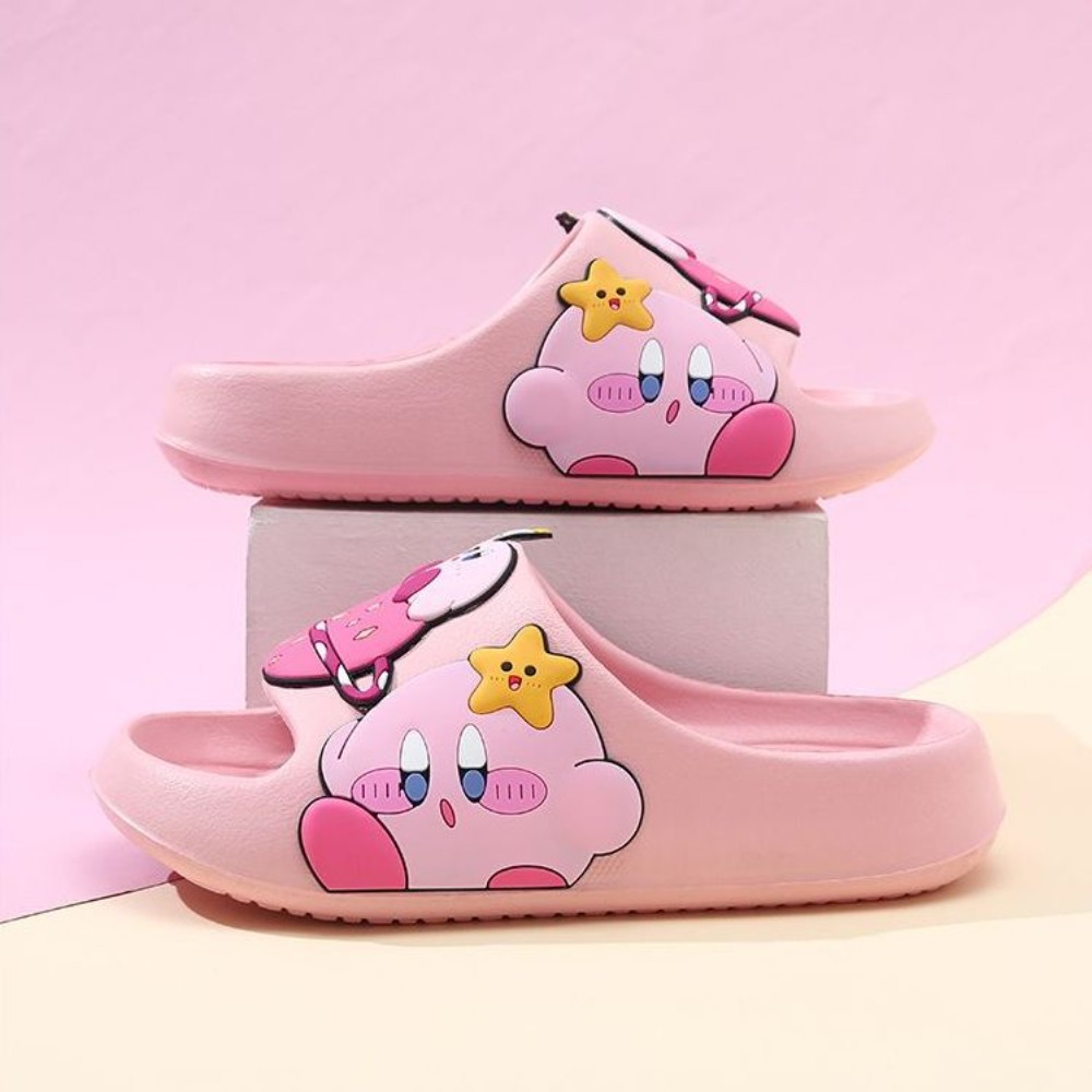 Flippers Swimming - Sandálias Infantis Star Kirby com Sola