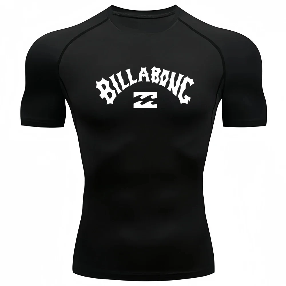 Rash Guard - Camiseta masculina com proteção UV, roupa