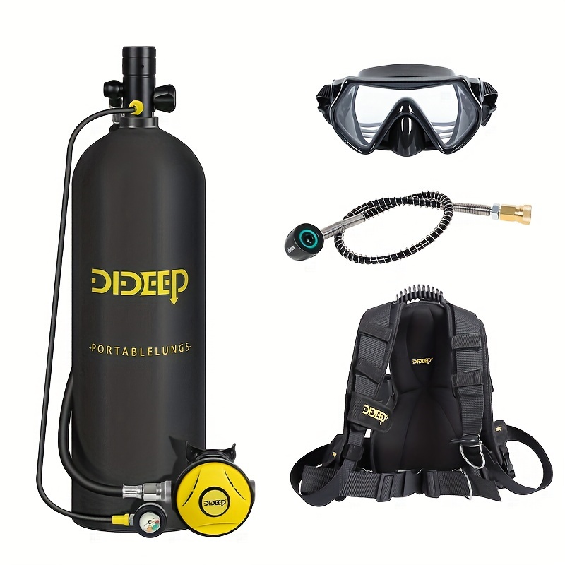 Snorkeling Gear - Conjunto de Cilindro de Mergulho Mini