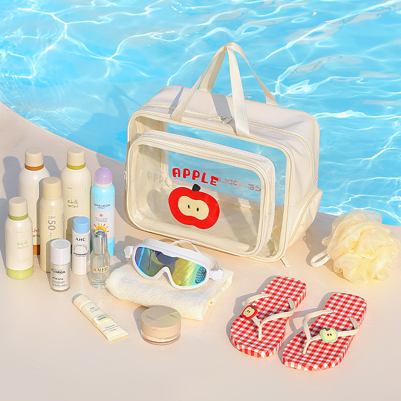 Flippers Swimming - A Linda Bolsa de Armazenamento com