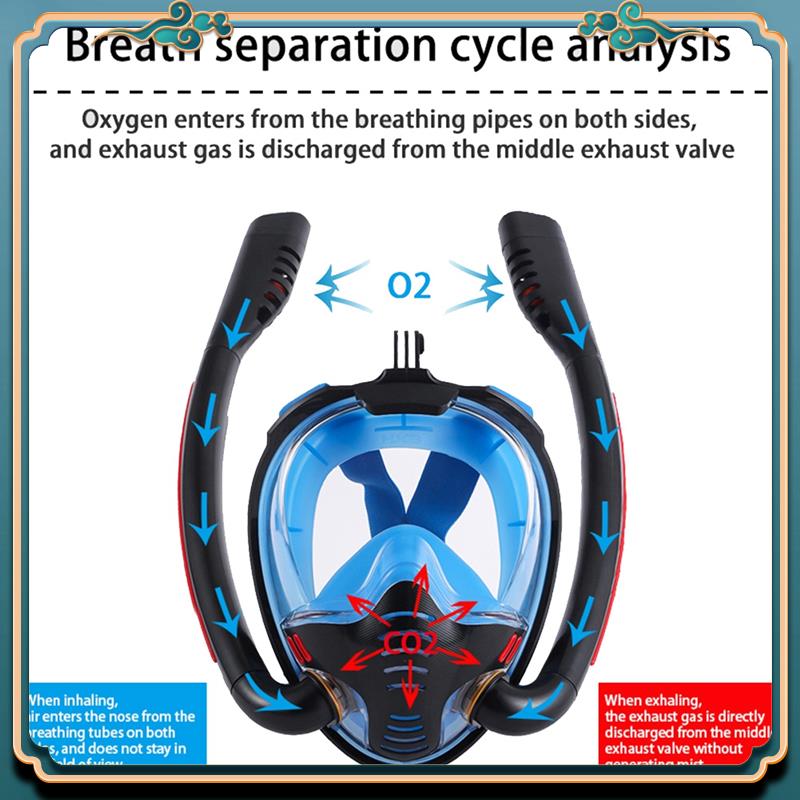 Diving Mask - Mais recente máscara de mergulho tubo