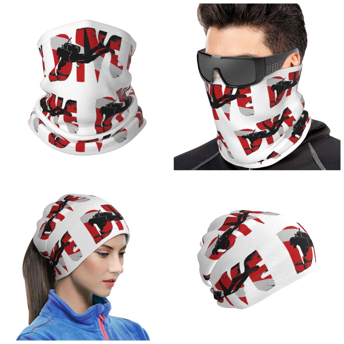 Diving Mask - Bandana para mergulho, mergulho com snorkel,