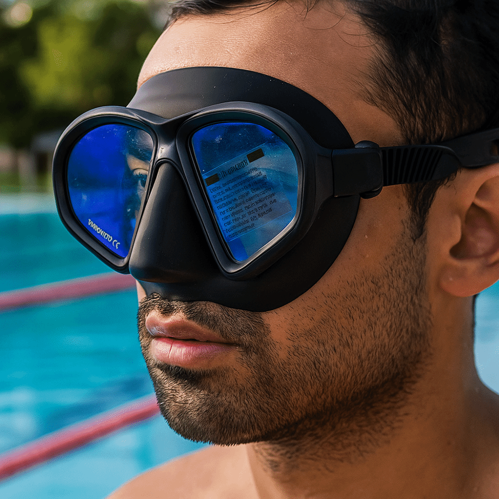 Snorkel Set - Máscara de Mergulho em Vidro Temperado