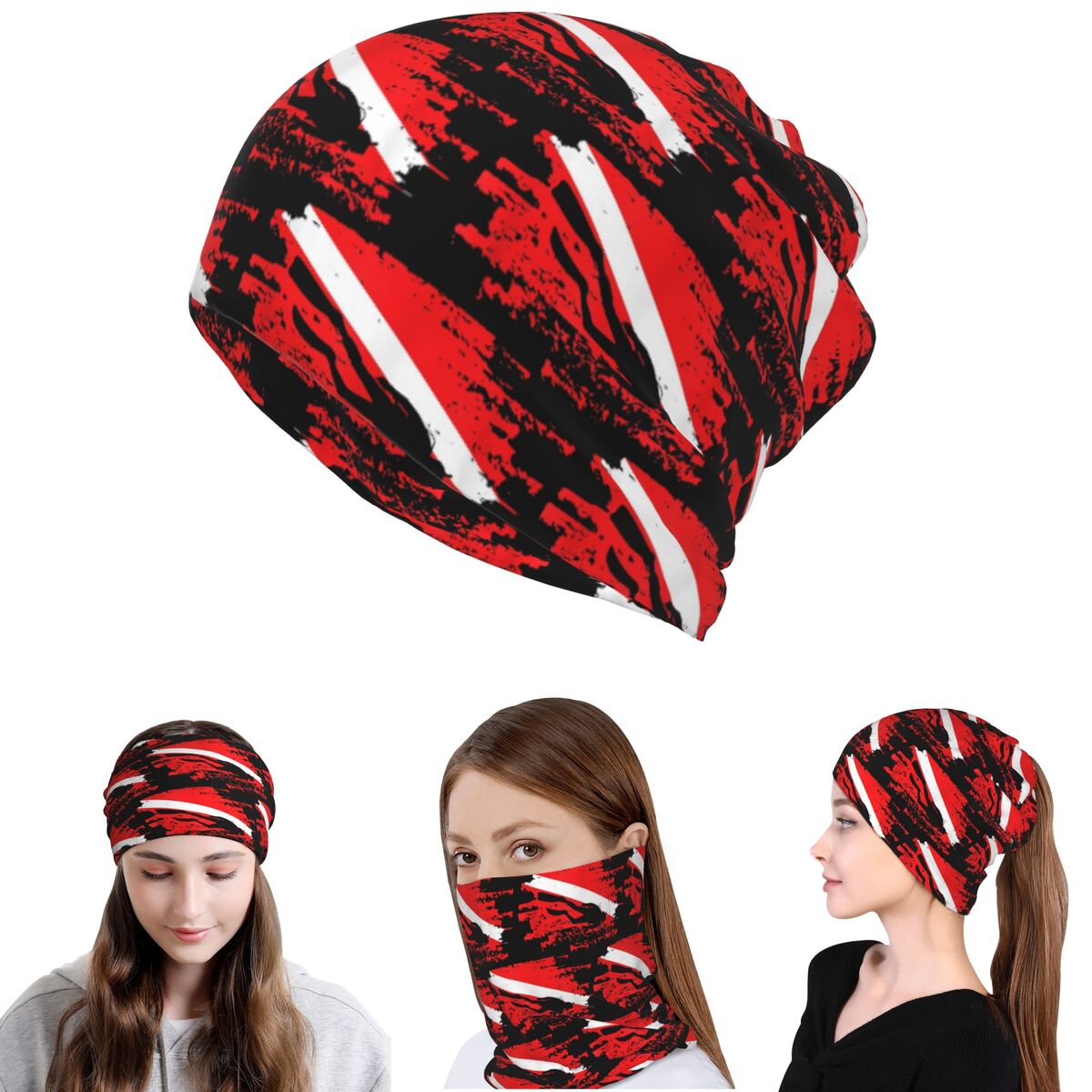 Diving Mask - Bandana de Mergulho com Bandeira de