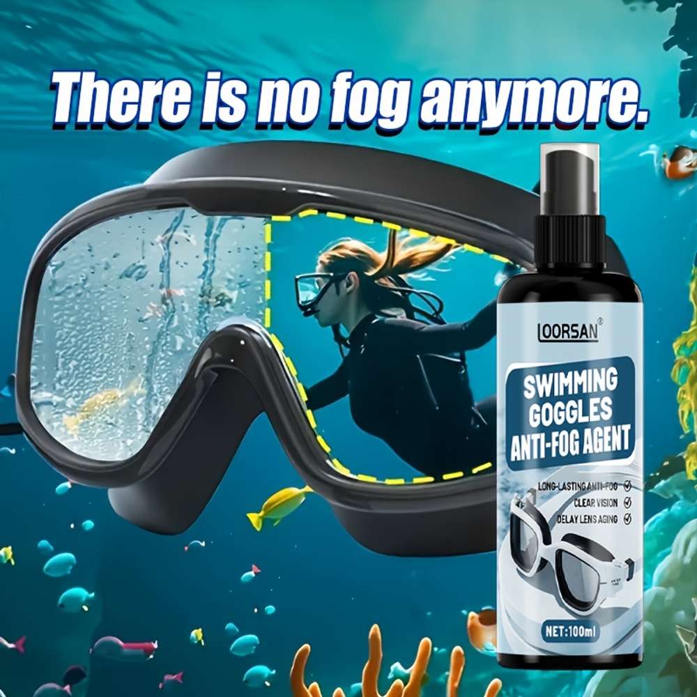 Goggles Swim - Spray Antiembaçante LOORSAN 100ML - Clareza