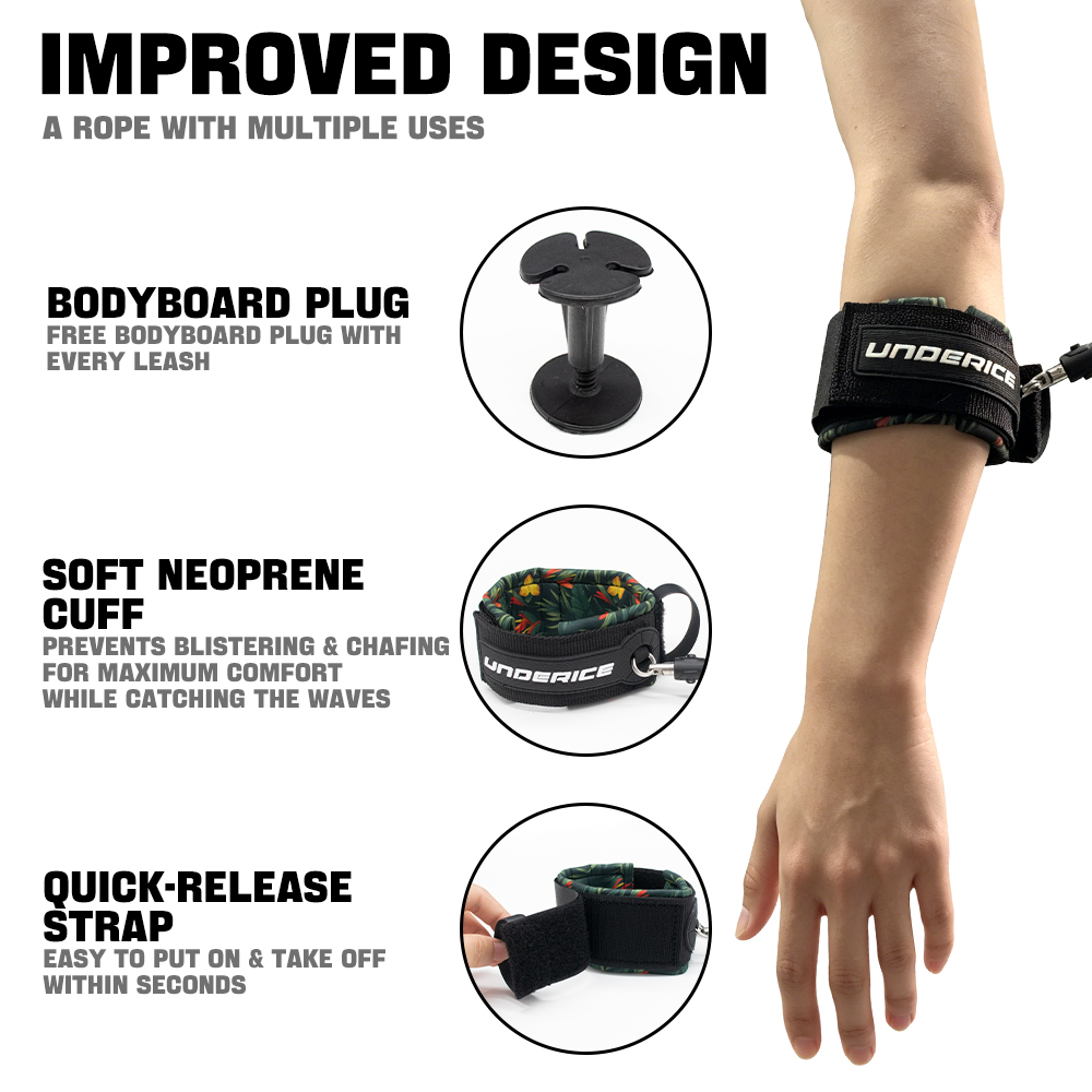 Corda de Segurança para Pranch - Surfboard Leash avaliação e preço