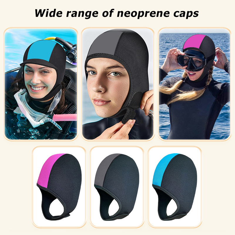 Capuz de Mergulho 3MM Neoprene - Snorkel Set avaliação e preço