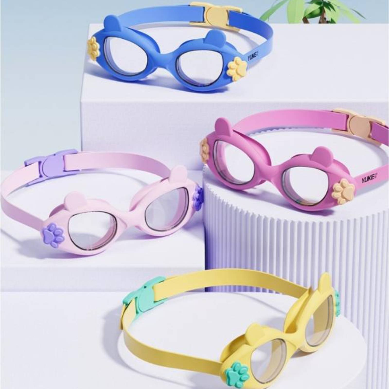 Óculos de natação infantis, aj - Goggles Swim avaliação e preço