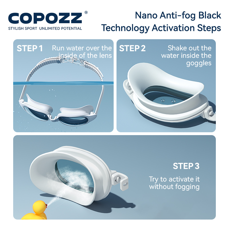 COPOZZ Miopia Óculos de Nataçã - Goggles Swim avaliação e preço