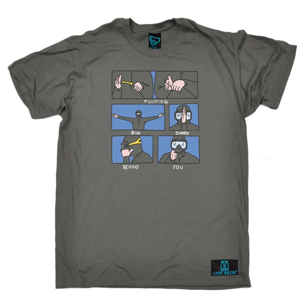 Nova camiseta de algodão para  - Diving Mask avaliação e preço