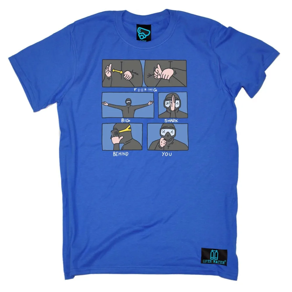 Nova camiseta de algodão para  - Diving Mask avaliação e preço