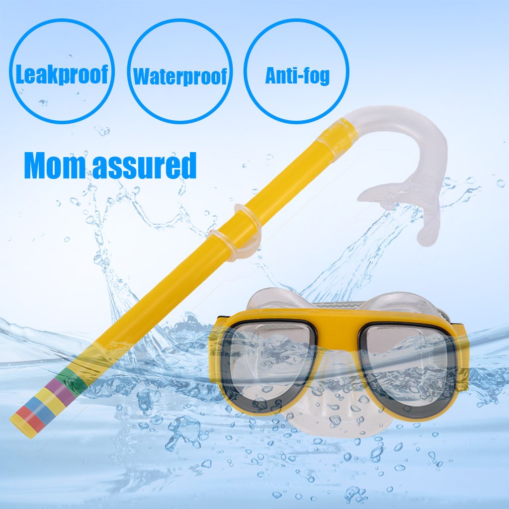 Verão crianças óculos de mergu - Snorkel Set avaliação e preço