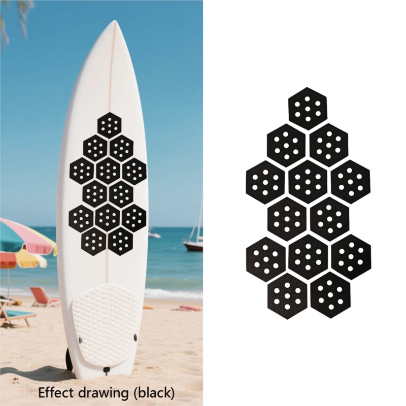 Adesivo Antiderrapante Hexagon - Surfboard Leash avaliação e preço
