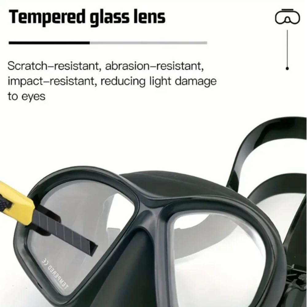 Máscara de Mergulho em Vidro T - Snorkel Set avaliação e preço