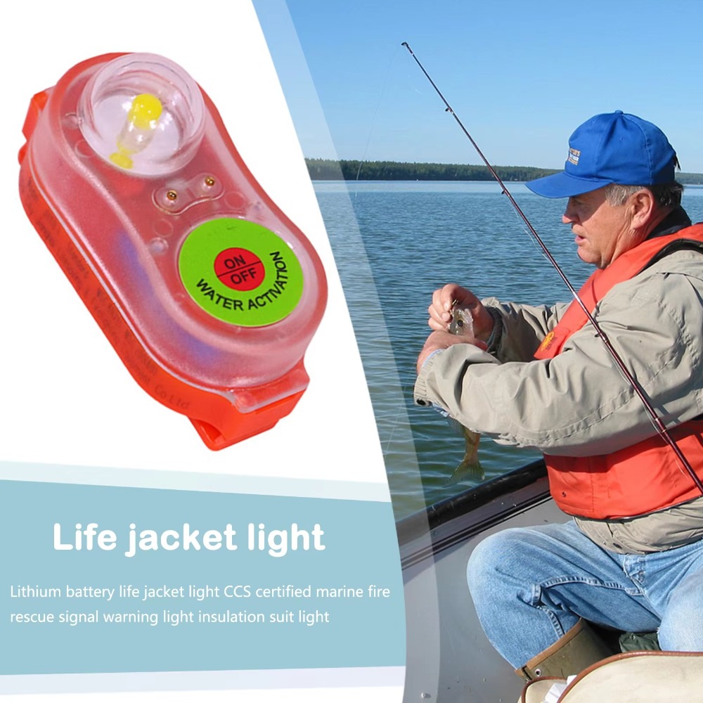 1/2 Peças Nova Luz LED Imperme - Life Jacket avaliação e preço