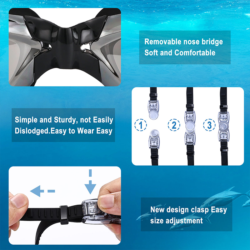 Galvanoplastia Natação Óculos  - Goggles Swim avaliação e preço
