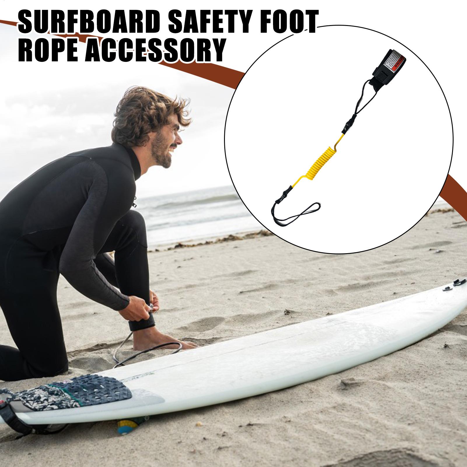 Corda de segurança para pranch - Surfboard Leash avaliação e preço