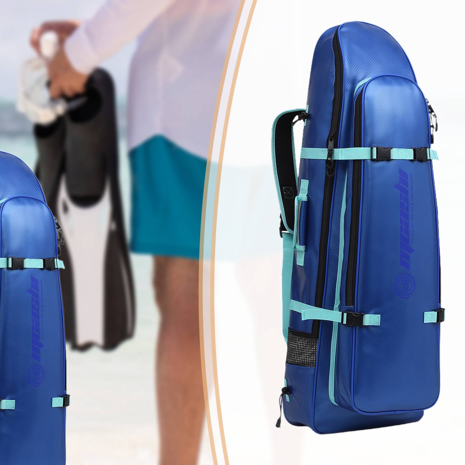 Bolsa para Nadadeiras Longas,  - Snorkeling Gear avaliação e preço