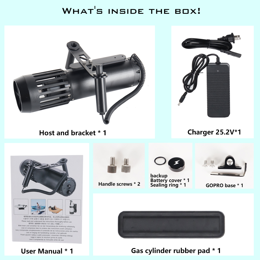 Scooter Subaquático DCCMS, Equ - Snorkeling Gear avaliação e preço