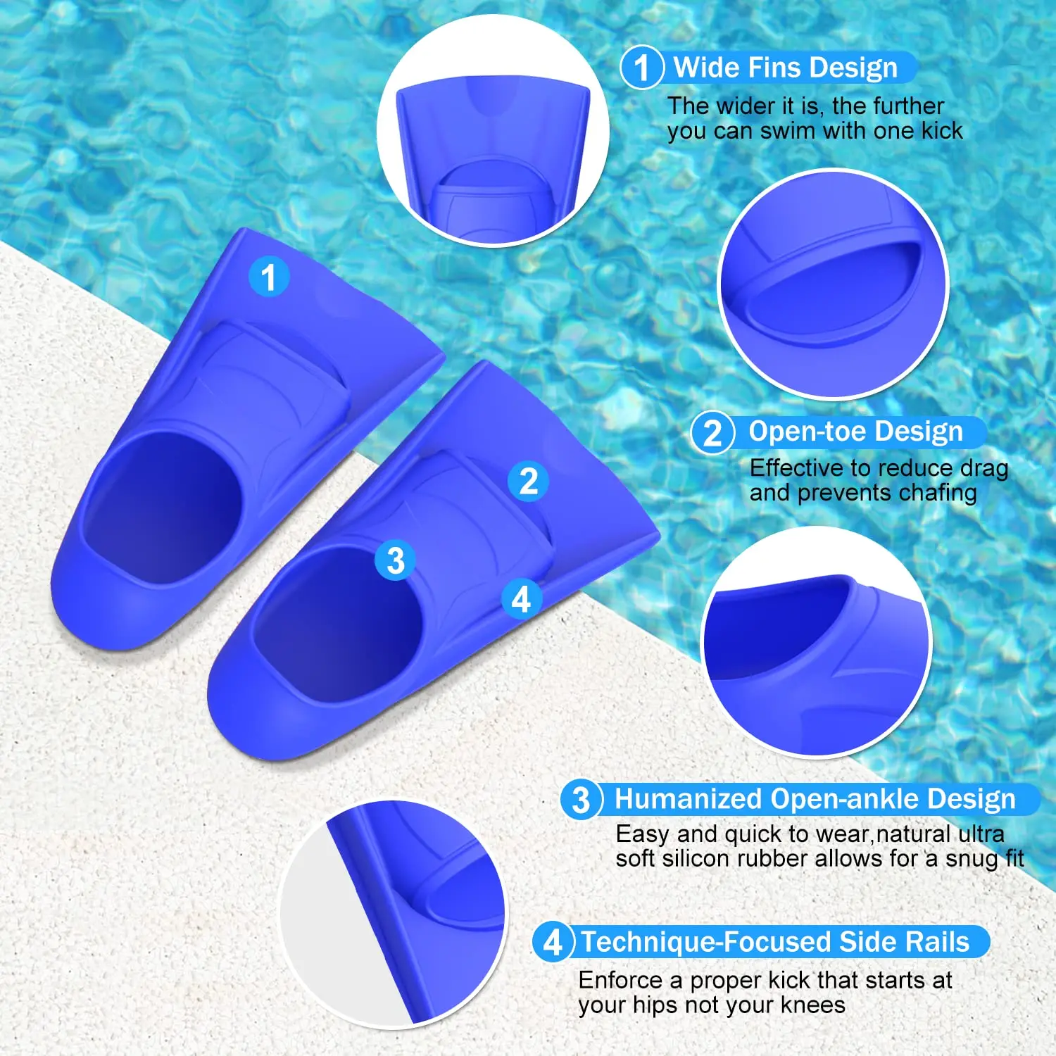 Barbatanas de treinamento de n - Snorkel Set avaliação e preço